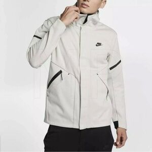 Nike Sportswear Tech Fleece Hoodie Repel Windrunner Jacket Bone Sz XS
